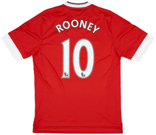 Maillot domicile Manchester United 2015-16 Rooney #10