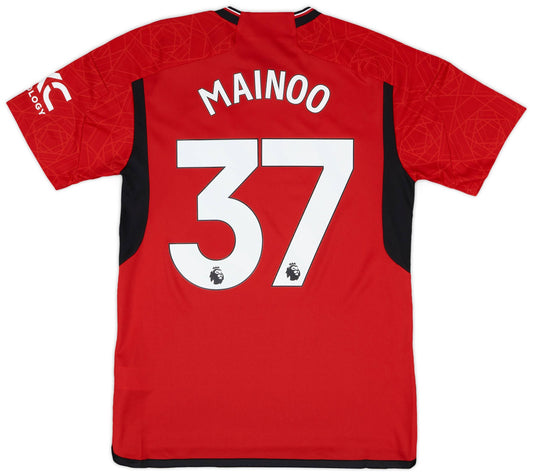 Maillot domicile Manchester United 2023-24 Mainoo #37