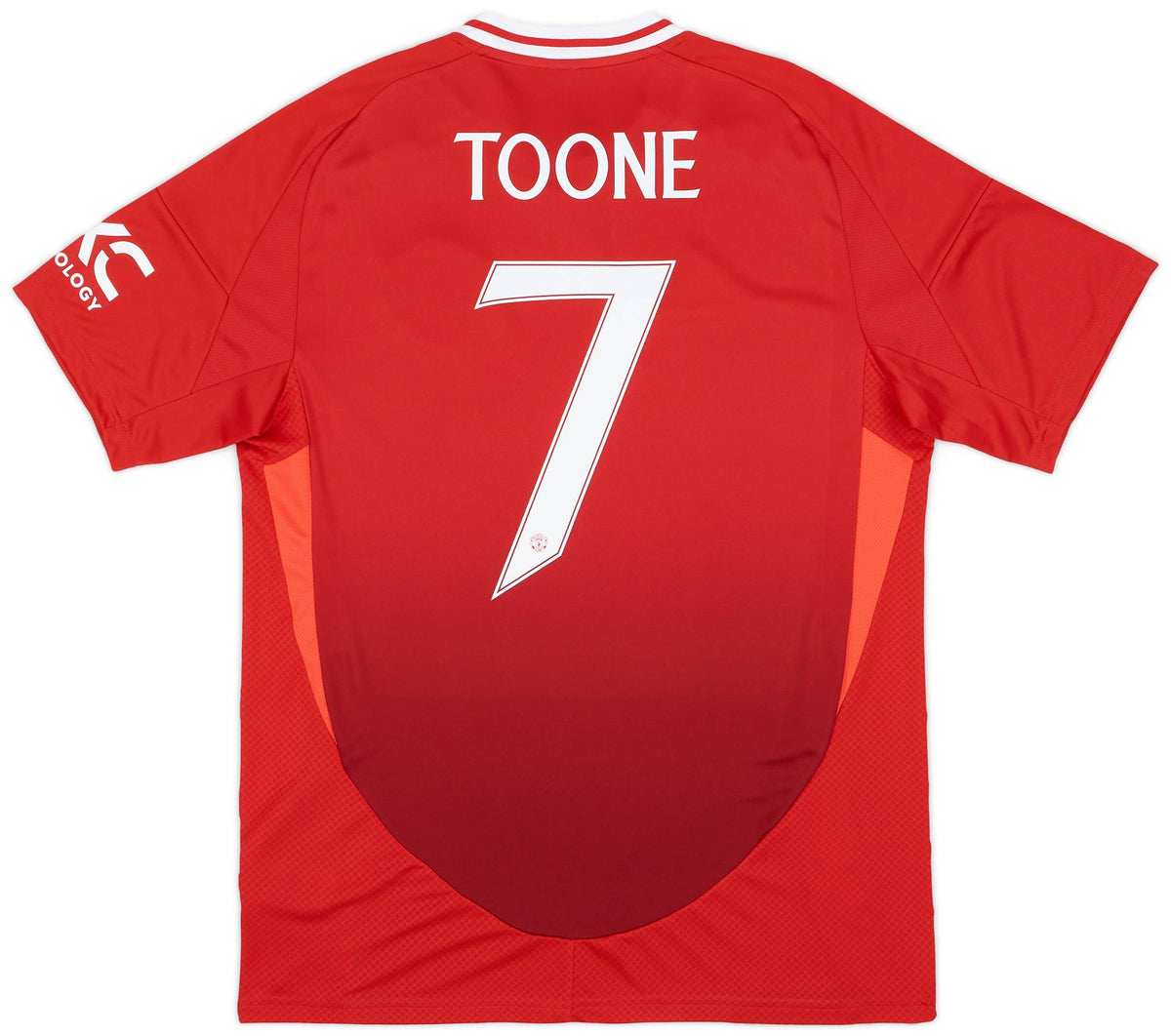 Maillot domicile Manchester United 2024-25 Toone #7 (coupe unisexe)