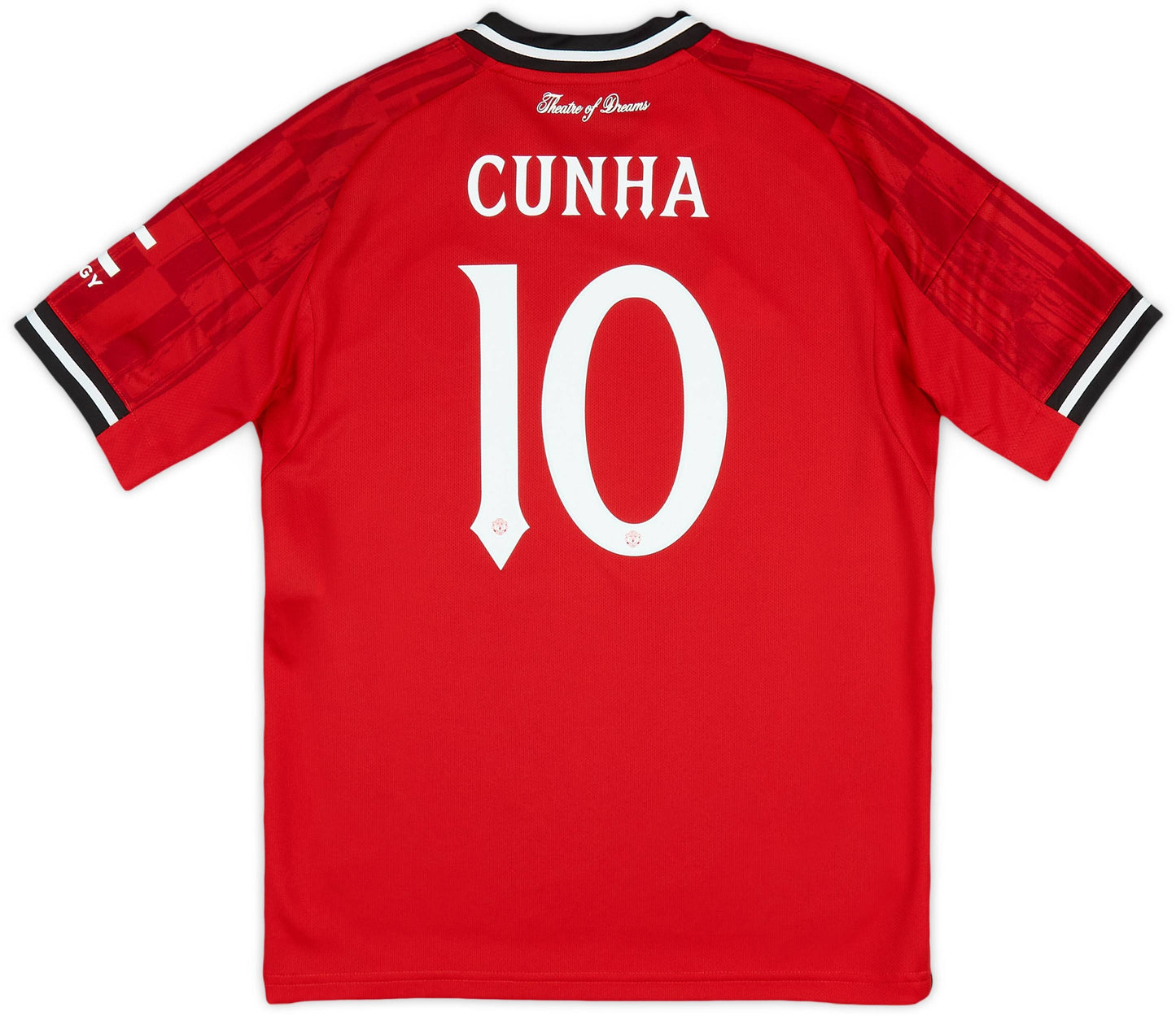 Maillot domicile Manchester United 2025-26 Cunha #10 (enfant)