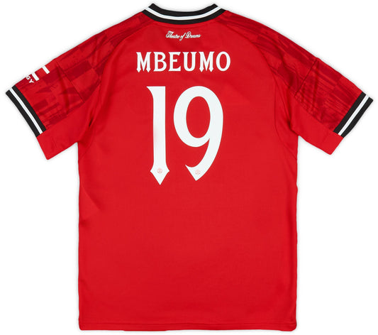 Maillot domicile Manchester United 2025-26 Mbeumo #19 (enfant)