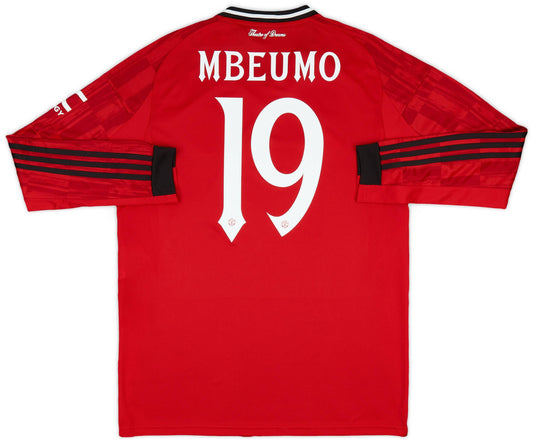 Maillot domicile Manchester United 2025-26 à manches longues Mbeumo #19