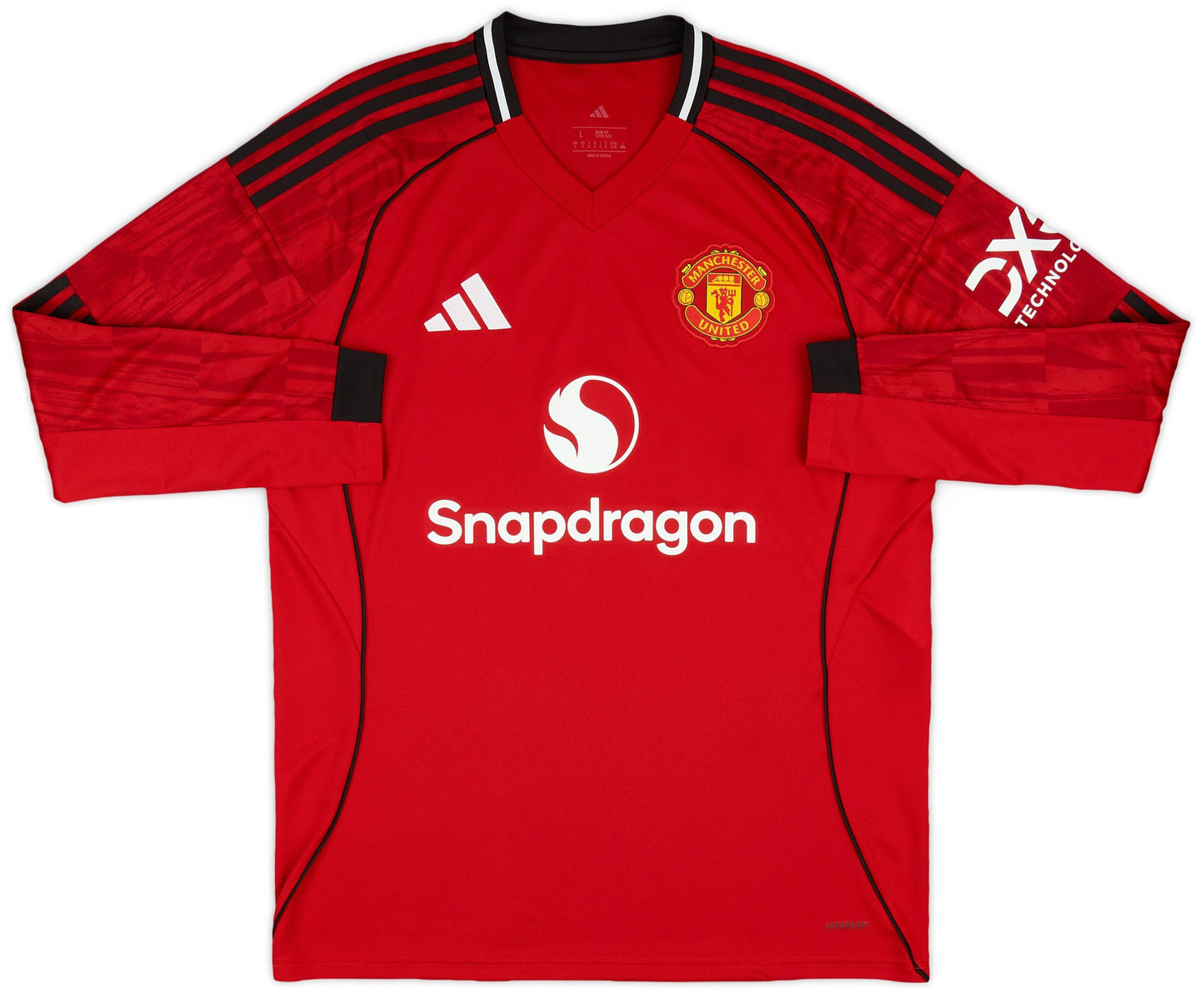 Maillot domicile Manchester United 2025-26 à manches longues Mbeumo #19