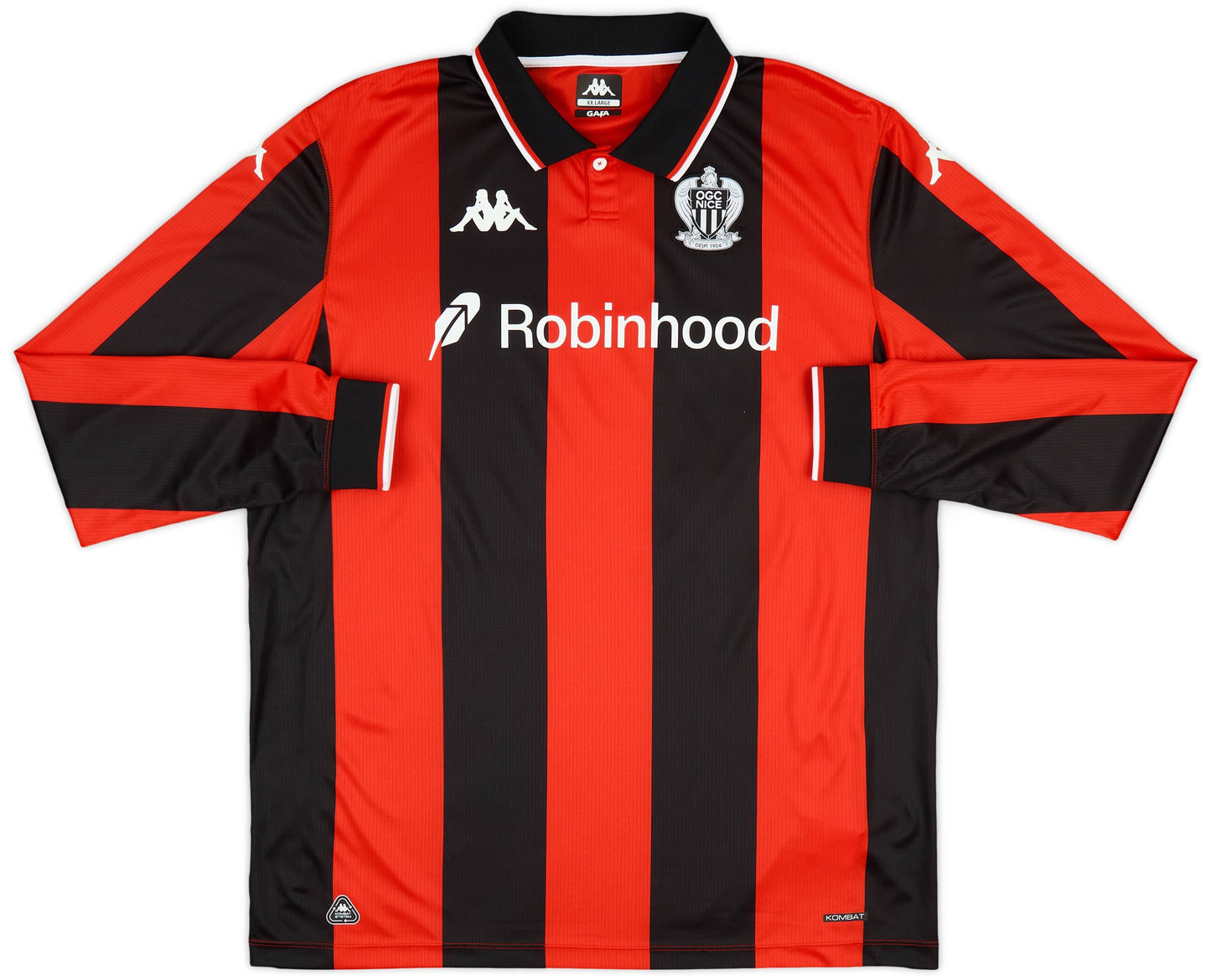 Maillot domicile Nice 2025-26 à manches longues