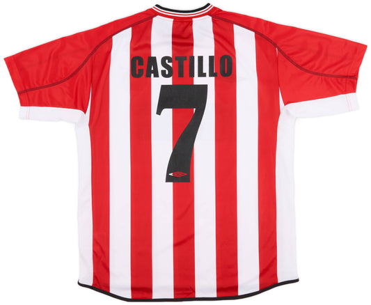 Maillot domicile Olympiakos 2002-03 Castillo #7