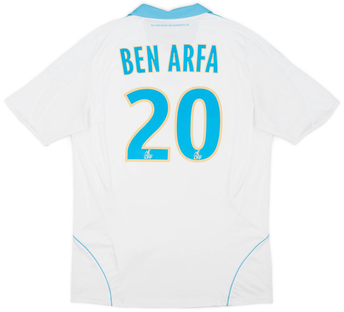 Maillot domicile Olympique de Marseille 2008-09 Ben Arfa #20 - 7/10 (M)