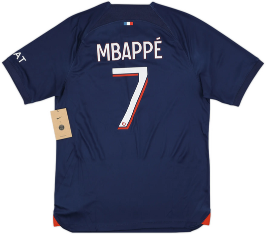 Maillot domicile Paris Saint-Germain 2023-24 Mbappé #7 (S)