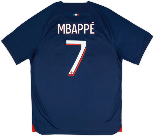 Maillot domicile Paris Saint-Germain 2023-24 Mbappé n°7