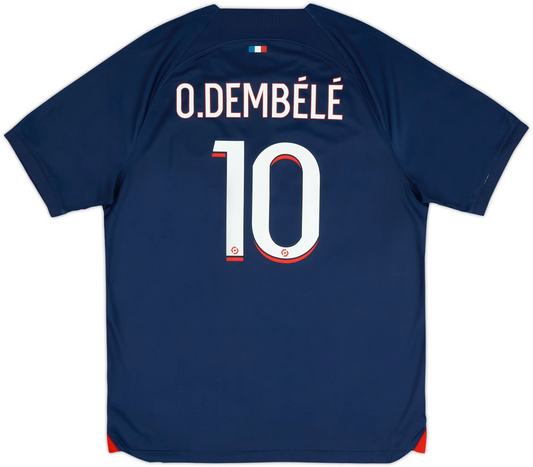 Maillot domicile Paris Saint-Germain 2023-24 O.Dembele n°10
