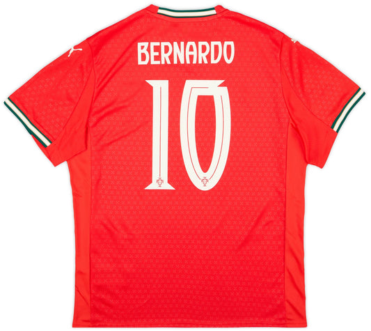 Maillot domicile Portugal 2025-26 Bernardo #10