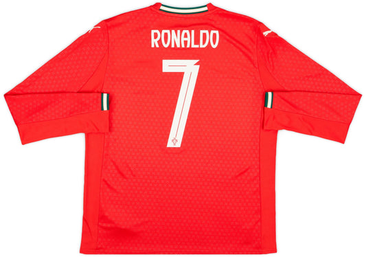 Maillot domicile Portugal 2025-26 à manches longues Ronaldo #7