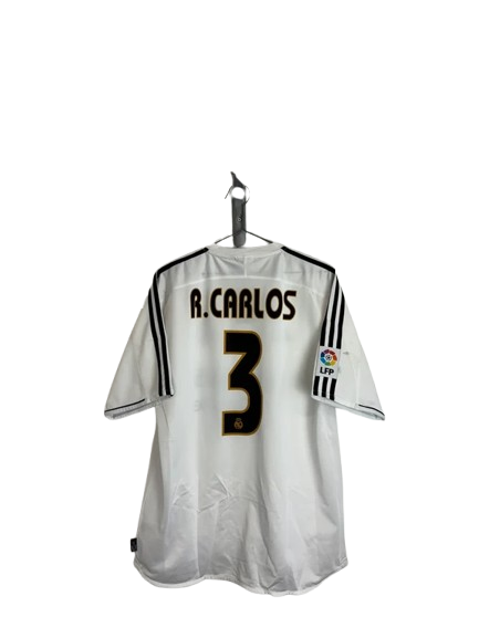 Maillot domicile Real Madrid 2003-04 R.Carlos #3 - 9/10 (L)