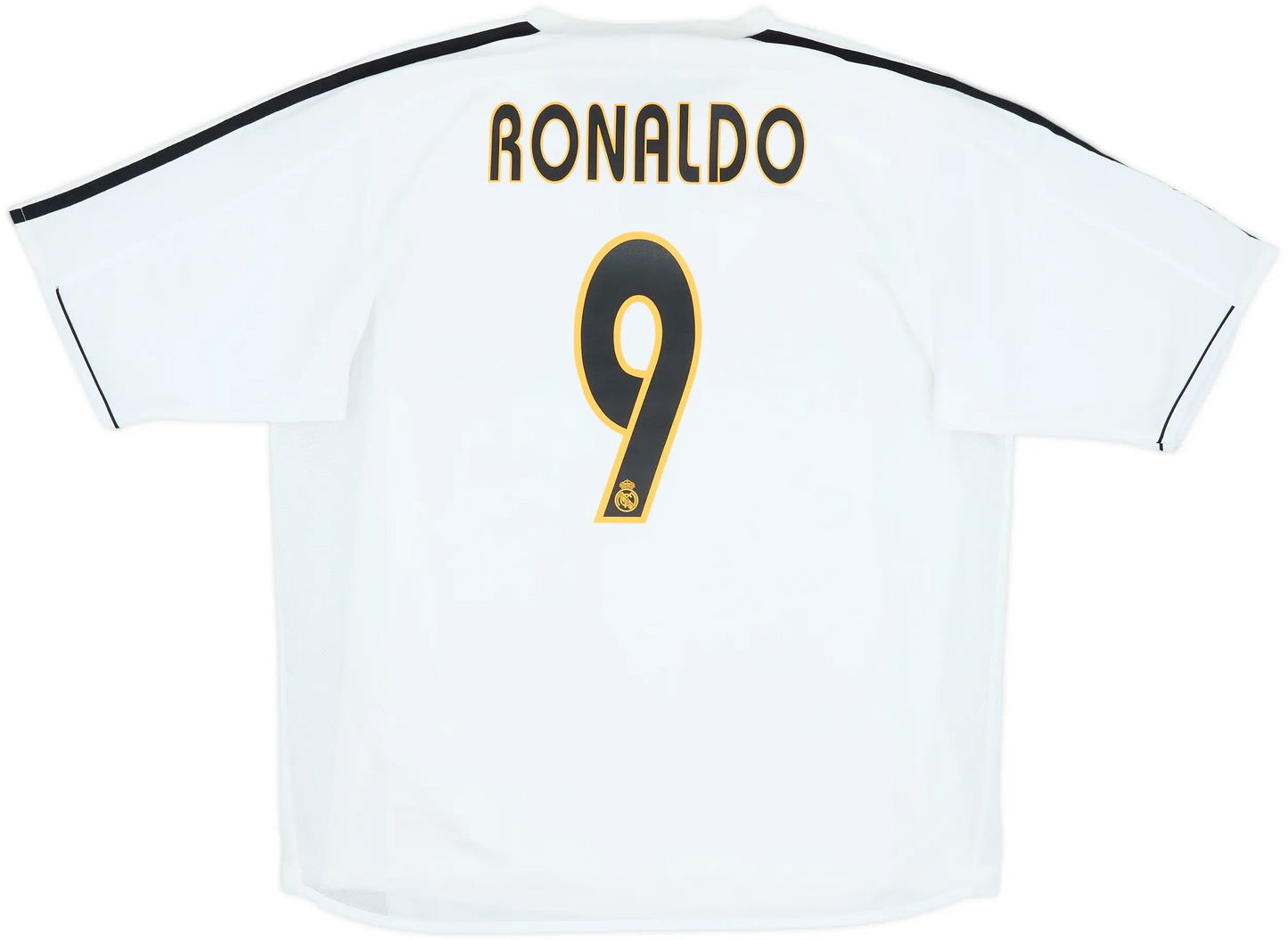 Maillot domicile Real Madrid 2003-04 Ronaldo n°9 - 9/10 (L)