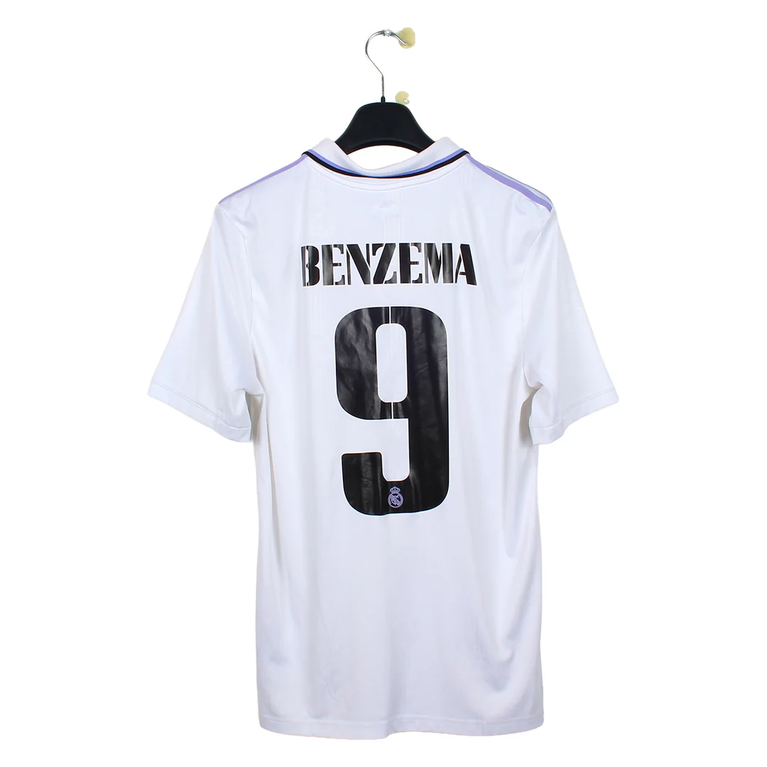 Maillot domicile Real Madrid 2022-23 Benzema n°9 (XL)