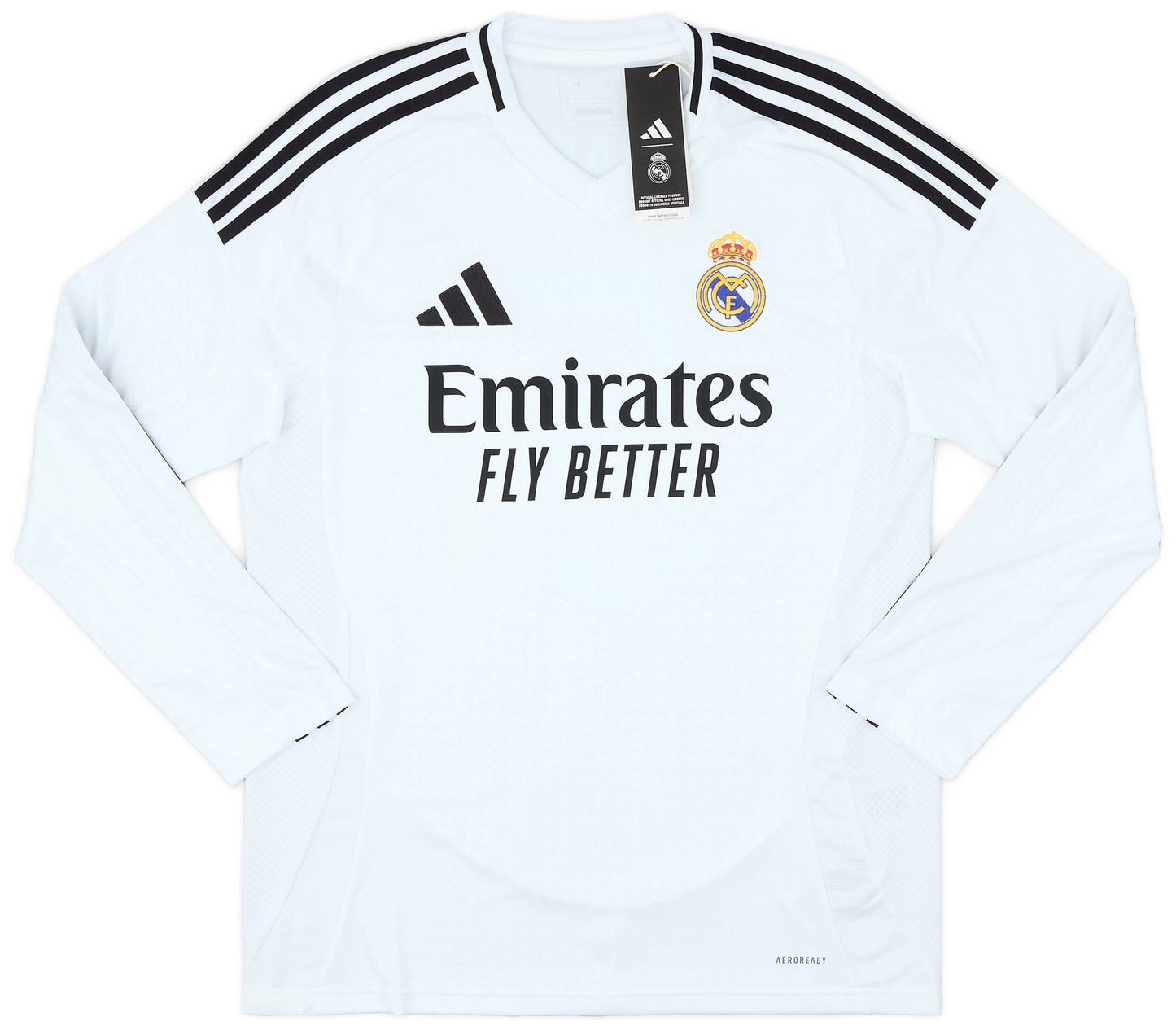 Maillot domicile Real Madrid 2024-25 manches longues Bellingham #5