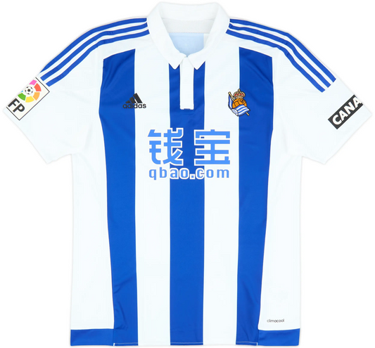 Maillot domicile Real Sociedad 2015-16