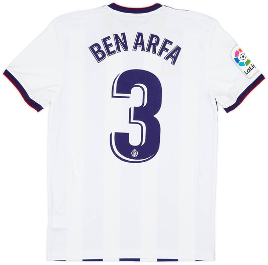Maillot domicile Real Valladolid 2019-20 Ben Arfa #3 (S)