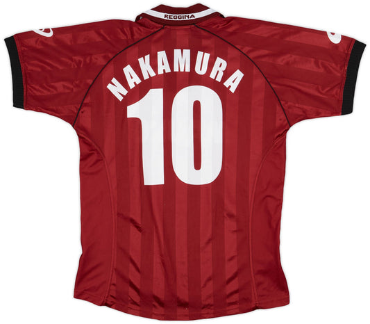 Maillot domicile Reggina 2002-03 Nakamura #10 (M)