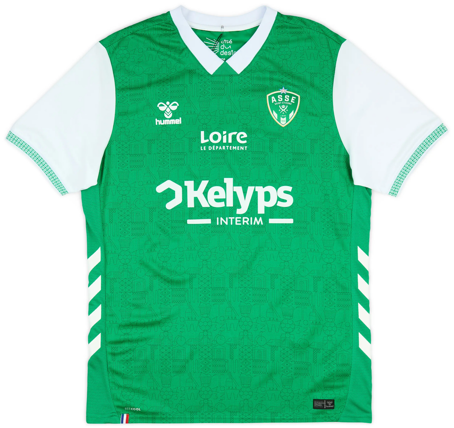Maillot domicile Saint-Étienne 2025-26