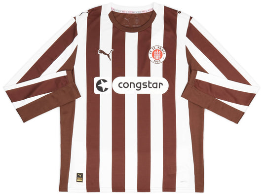 Maillot domicile St Pauli 2025-26 à manches longues