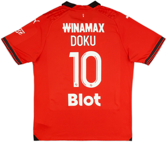 Maillot domicile Stade Rennais 2023-24 Doku #10