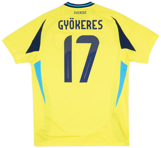 Maillot domicile Suède 2024-25 Gyokeres #17