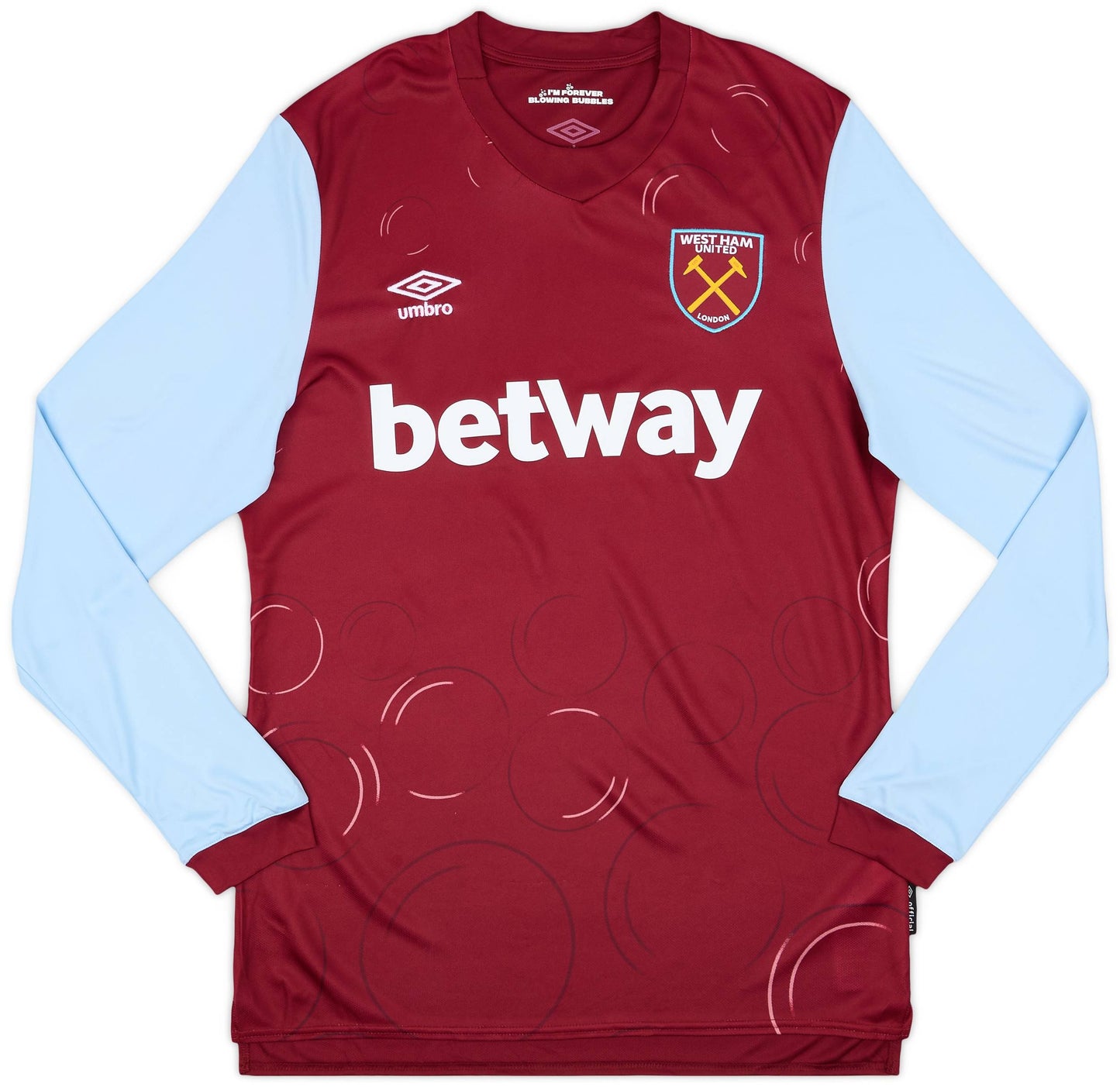 Maillot domicile West Ham 2023-24 à manches longues