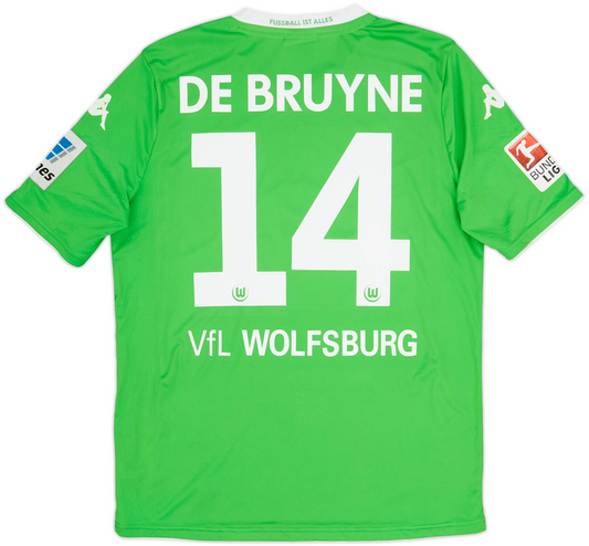 Maillot domicile Wolfsburg 2014-15 De Bruyne n°14 (M)