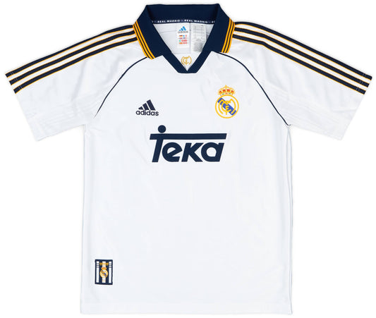 Maillot domicile adidas réédité du Real Madrid 1999-00