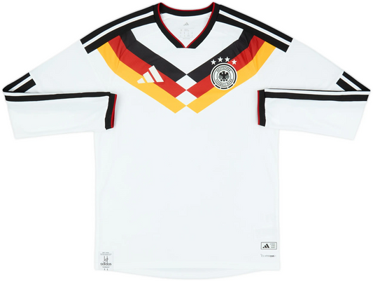 Maillot domicile authentique Allemagne 2026-27 à manches longues