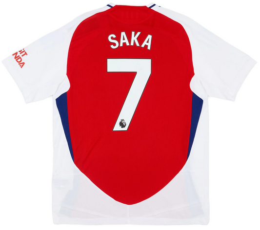 Maillot domicile authentique Arsenal 2024-25 Saka #7