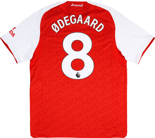 Maillot domicile authentique Arsenal 2025-26 Odegaard #8