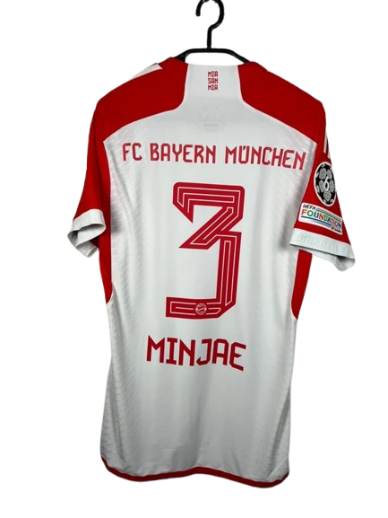 Maillot domicile authentique Bayern Munich 2023-24 Minjae #3 (S)