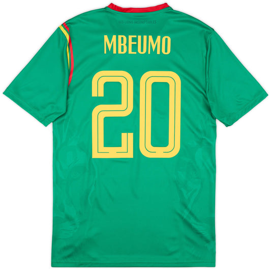 Maillot domicile authentique Cameroun 2022 Mbeumo #20 (S) - RR Store Online