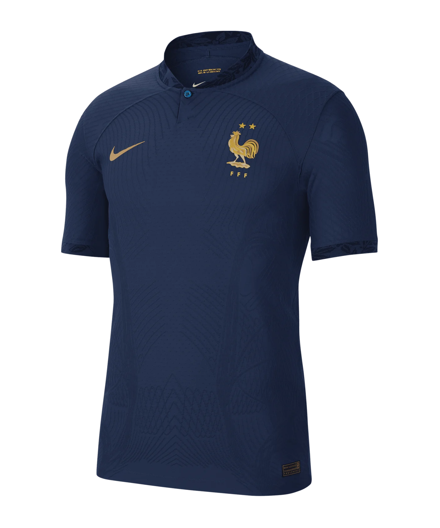 Maillot domicile authentique Equipe de France Coupe du Monde 2022