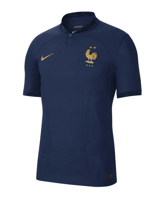 Maillot domicile authentique Equipe de France Coupe du Monde 2022