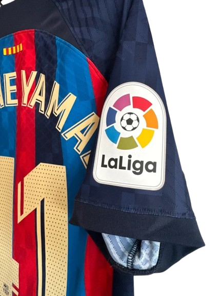 Maillot domicile authentique FC Barcelone 2022-23 Yamal #41 (S)