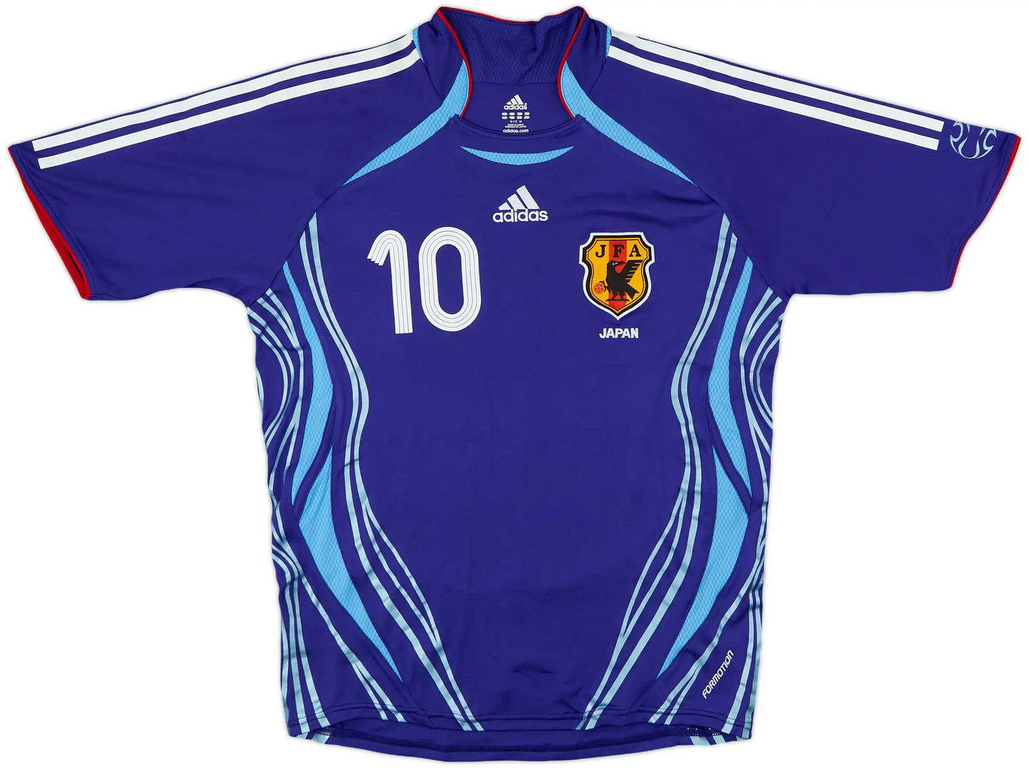 Maillot domicile authentique Japon 2006-08 Nakamura #10 (M)