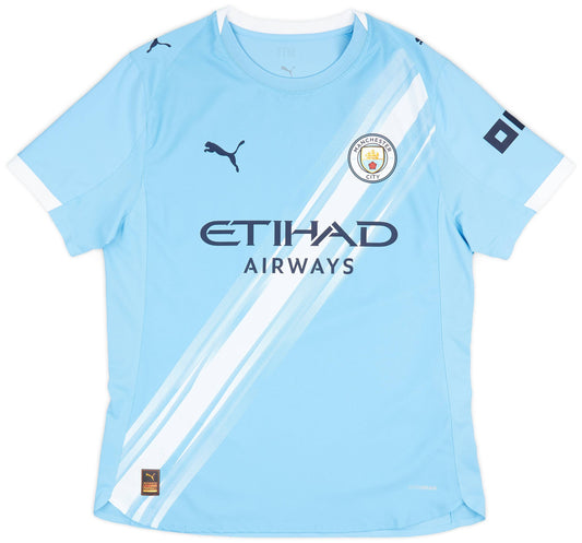 Maillot domicile authentique Manchester City 2025-26