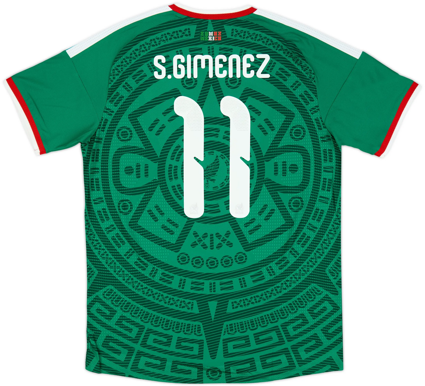 Maillot domicile authentique Mexique 2026-27 Gimenez #11