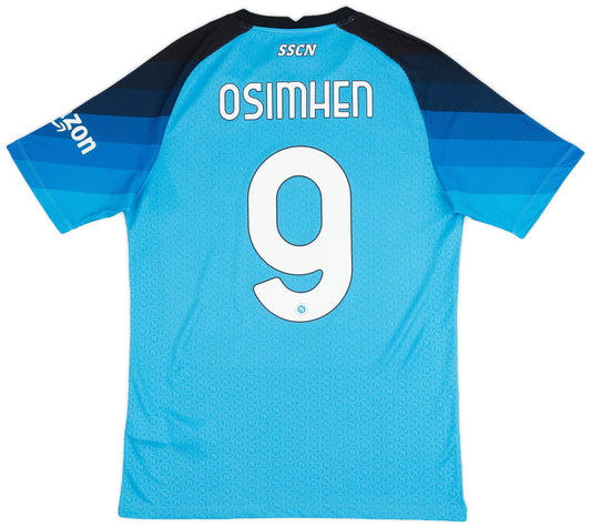 Maillot domicile authentique Naples 2022-23 Osimhen #9