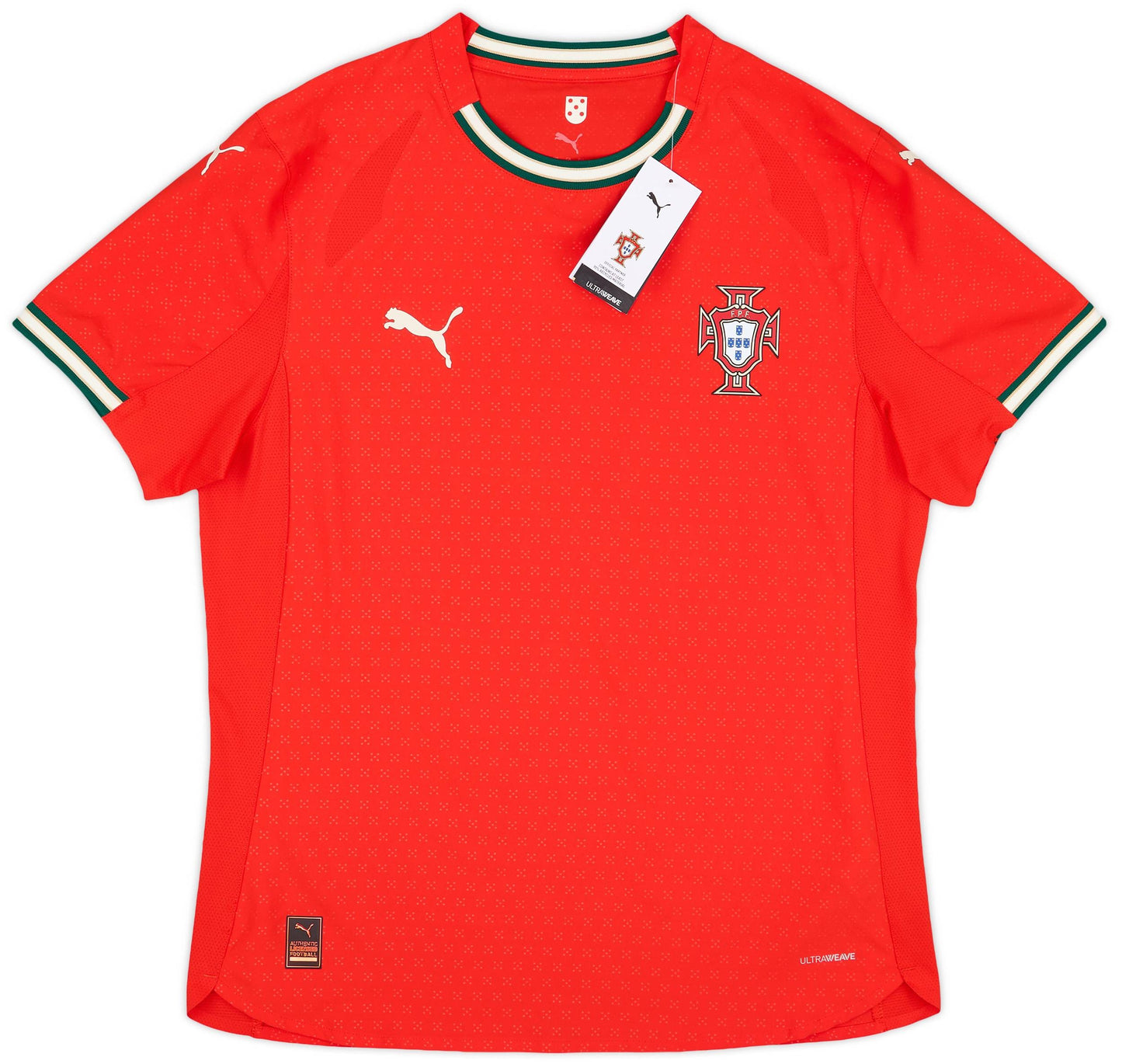 Maillot domicile authentique Portugal 2025-26