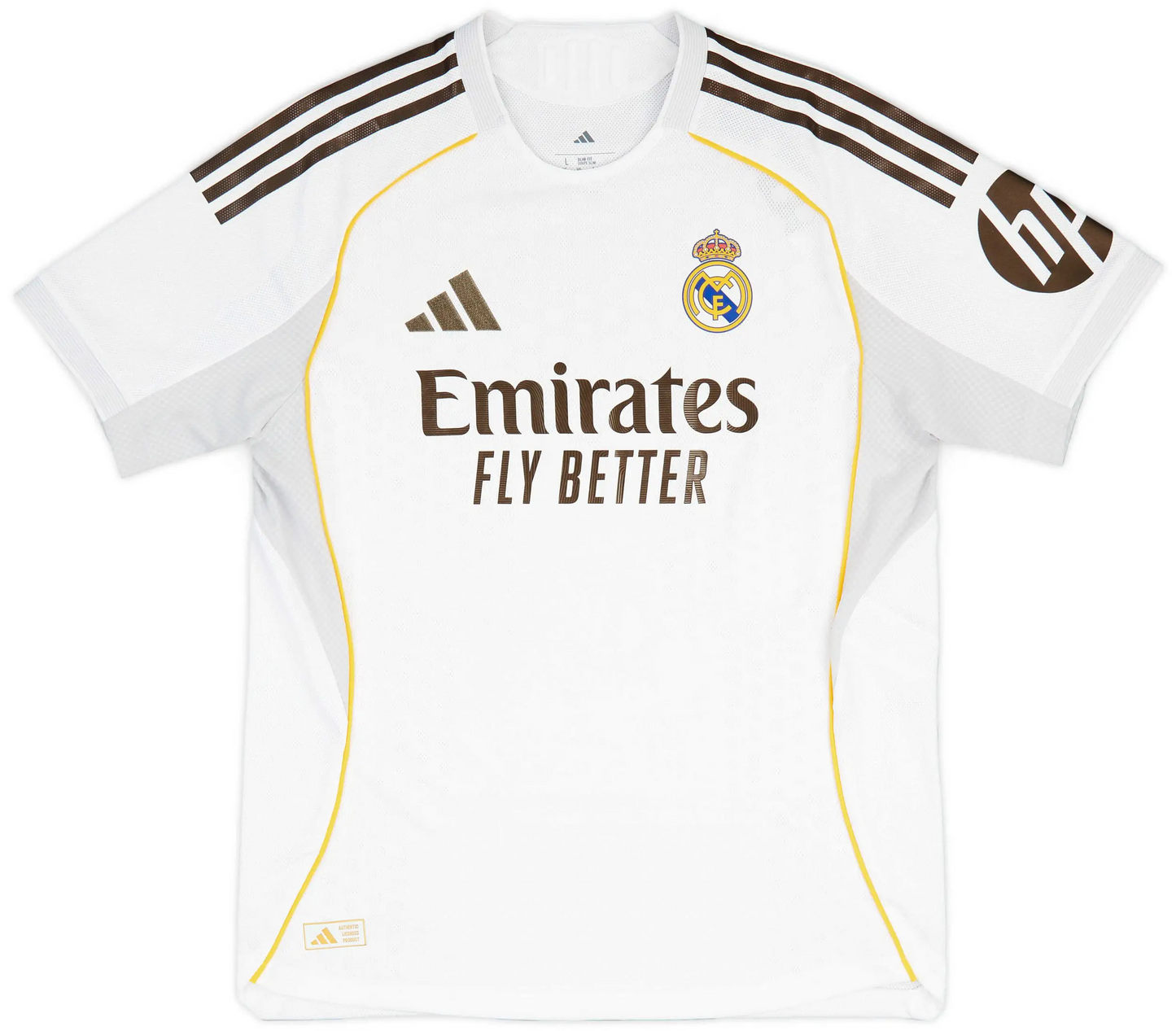 Maillot domicile authentique Real Madrid 2025-26