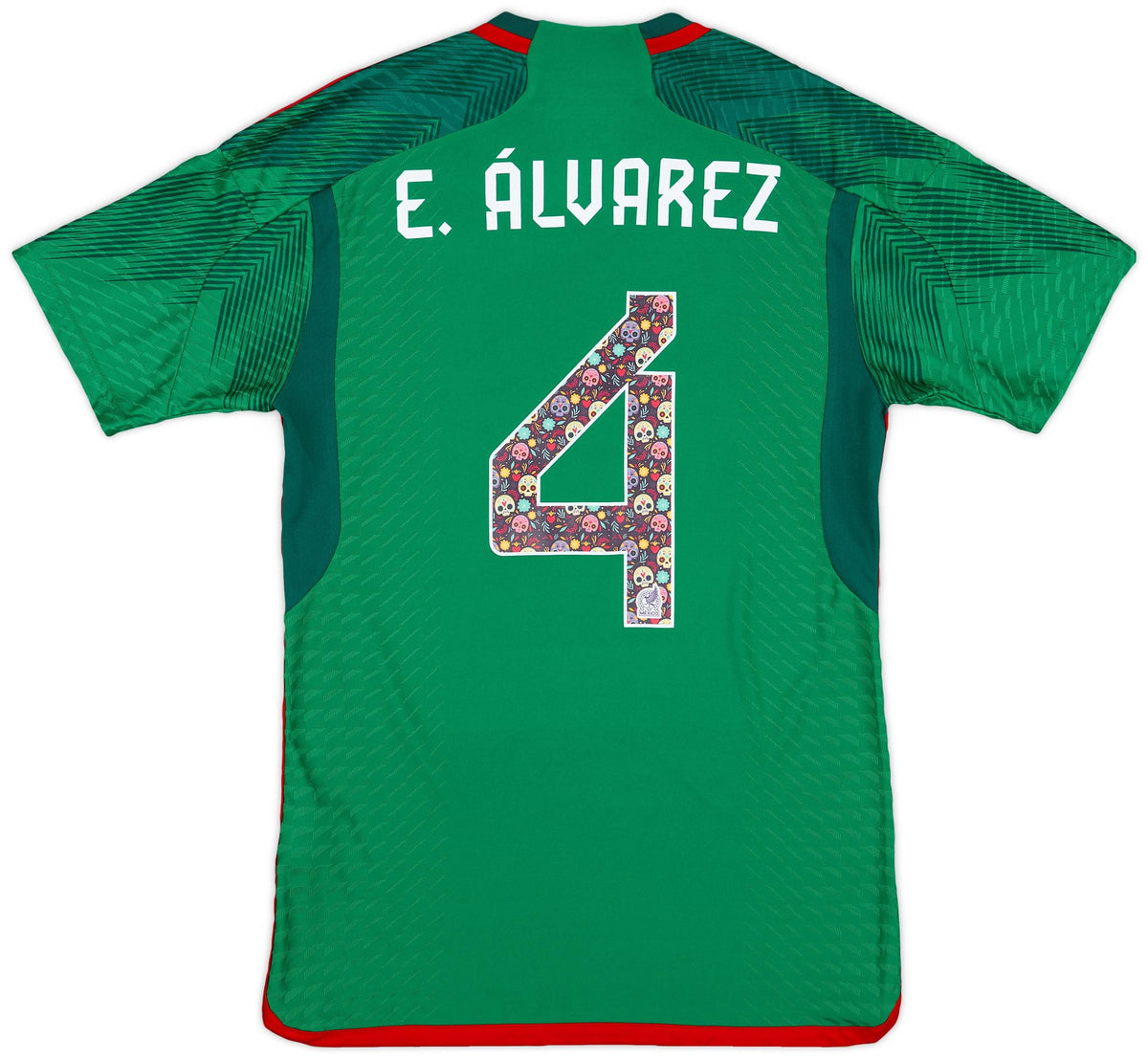 Maillot domicile authentique édition spéciale Mexique 2022-23 E.Alvarez #4