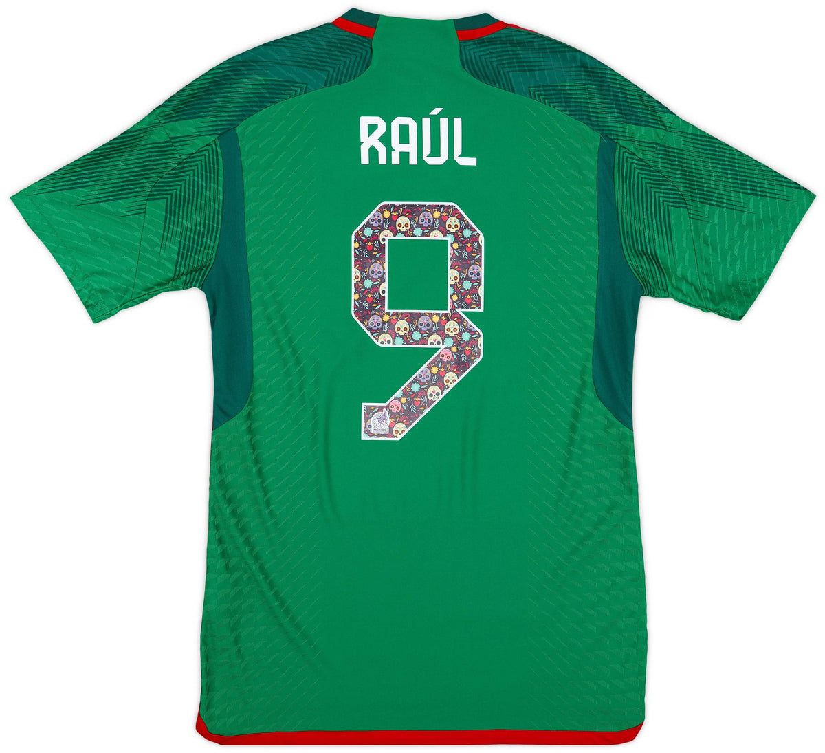 Maillot domicile authentique édition spéciale Mexique 2022-23 Raul #9