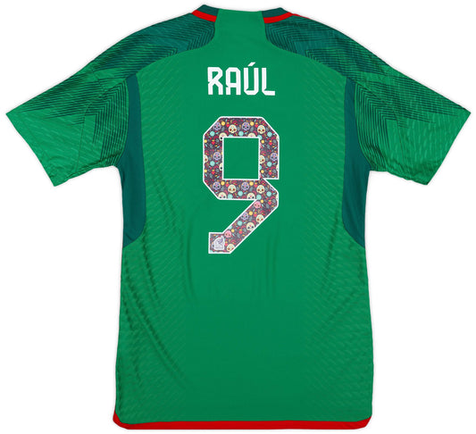 Maillot domicile authentique édition spéciale Mexique 2022-23 Raul #9