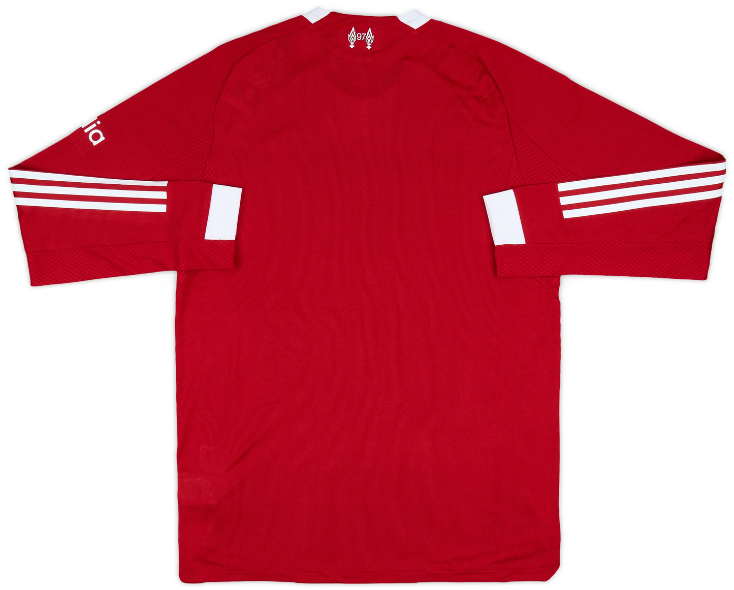 Maillot domicile authentique à manches longues Liverpool 2025-26