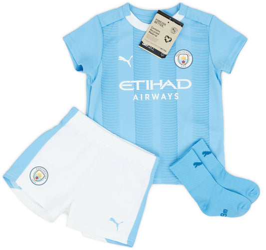 Maillot domicile complet Manchester City 2023-24 (bébé)