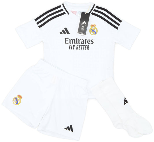 Maillot domicile complet Real Madrid 2024-25 (petits enfants)