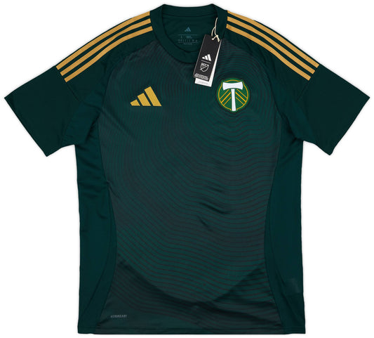 Maillot domicile des Portland Timbers 2025